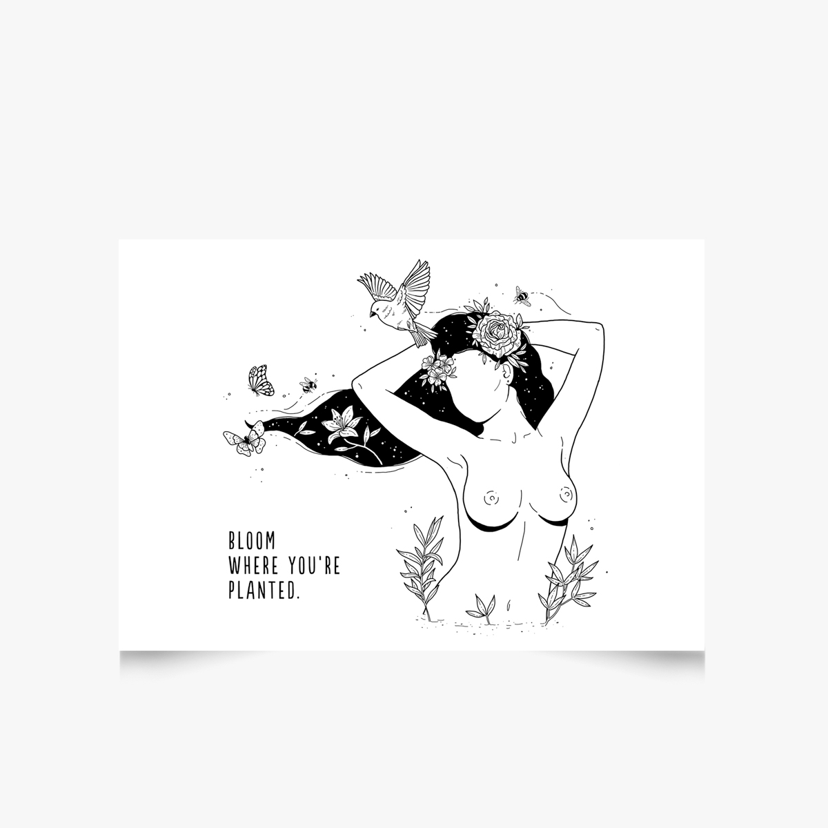 Bloom where you are planted