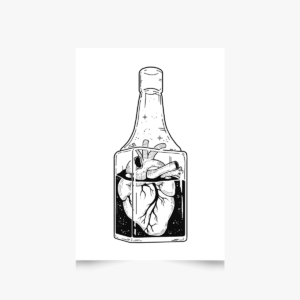Heart bottle
