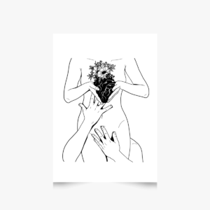Holding heart