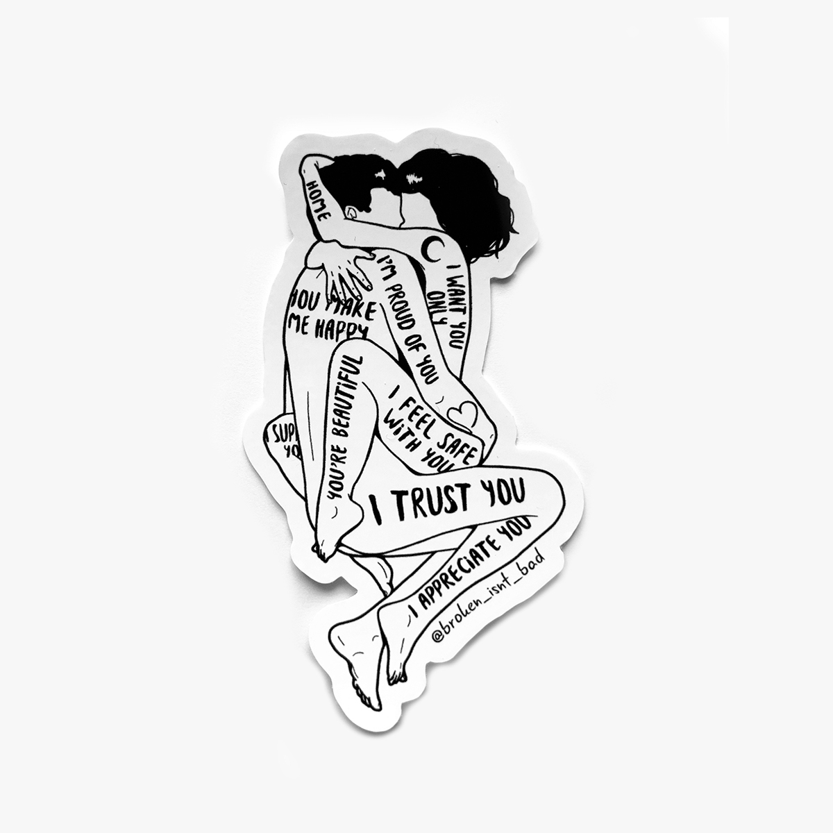 Sticker I trust you