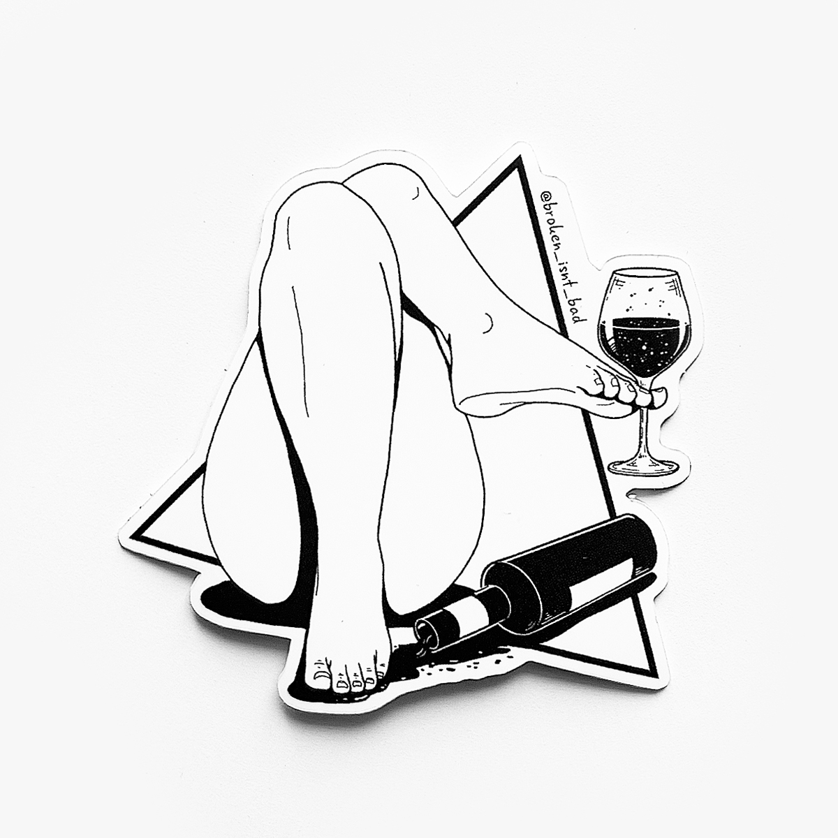 Sticker wine night