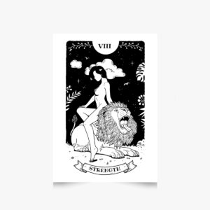 Tarot print Strength