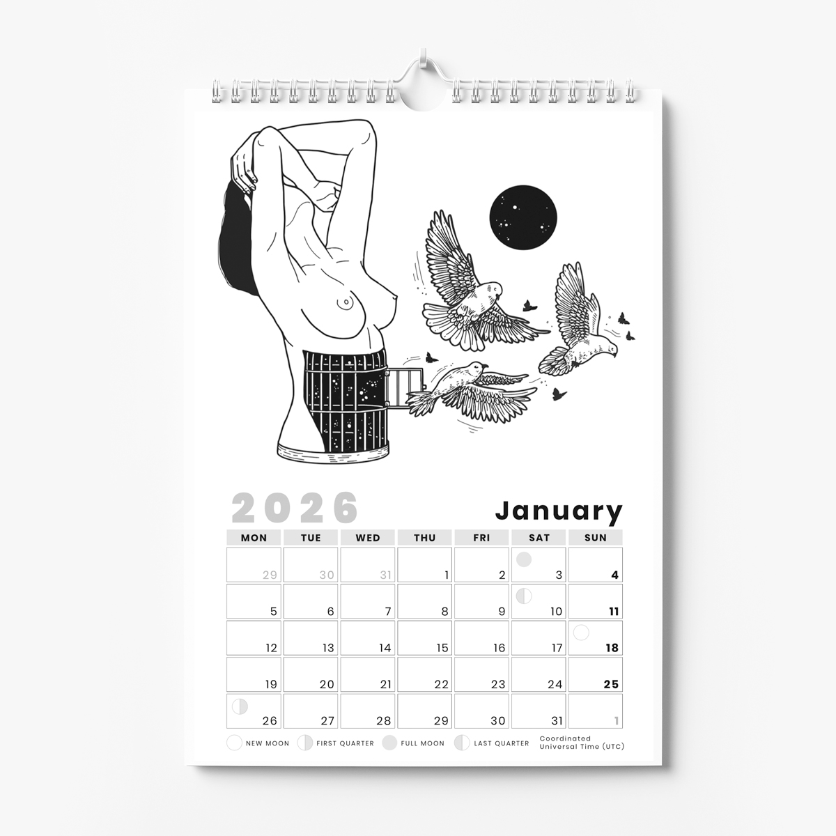 Wall calendar